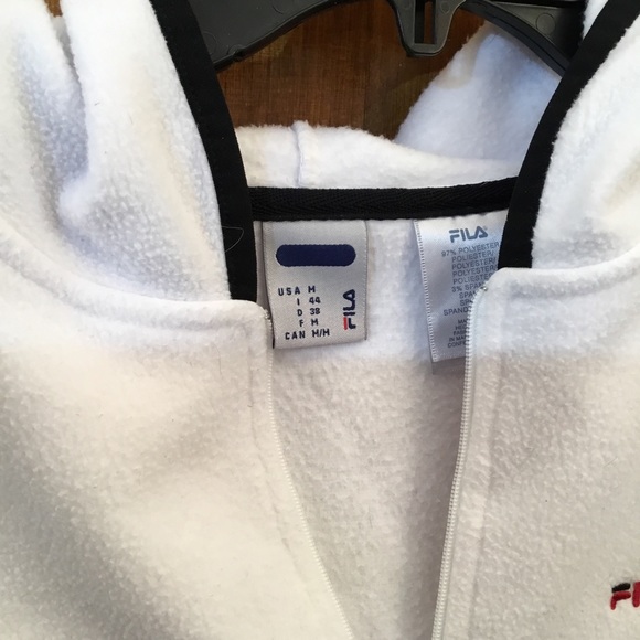 Fila pullover hoodie, size M - Picture 2 of 3